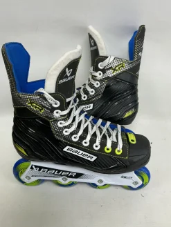 Used Bauer XR Junior Roller Quad Skates Black Junior 05