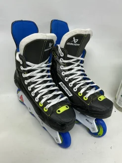 Used Bauer XR Junior Roller Quad Skates Black Junior 05