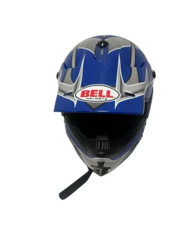 Used Bell MOTO JR M2000 Motocross Helmet Royal Blue SM 50-51cm