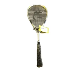 Used BIG GUN COMP TI Adult Squash Racquet Grey 4"