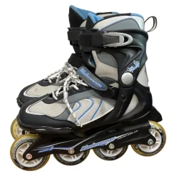 Used Bladerunner ABEC 5 Senior Rec Fitness Skates Black Senior 6