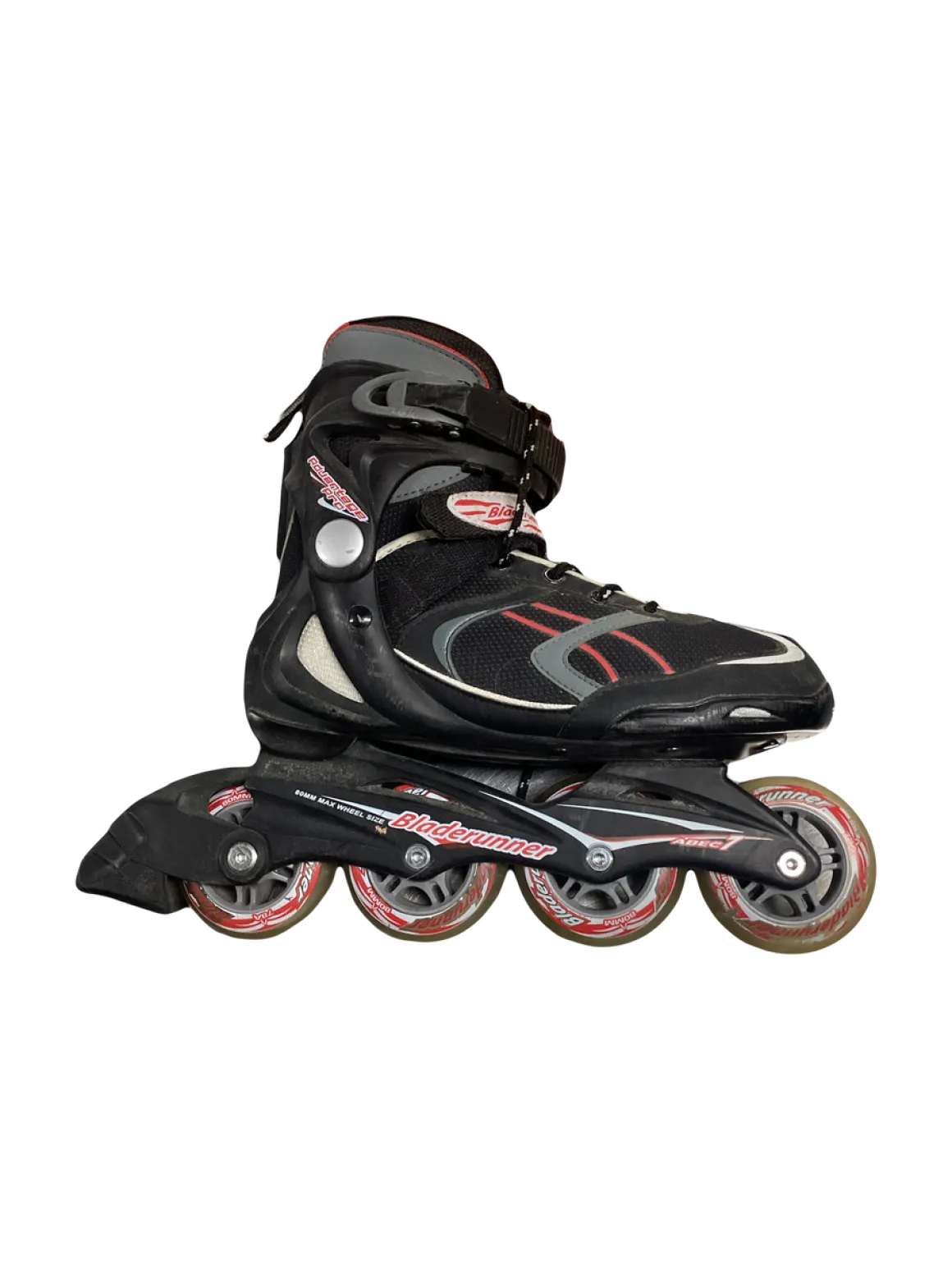 Used Bladerunner ADVANTAGE PRO Senior Rec Fitness Skates Black Senior 7