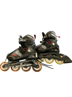 Used Bladerunner B2 Junior Rec Fitness Skates Black Adjustable