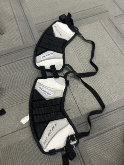 Used Brine AVALANCHE Lacrosse Rib Pads Grey MD