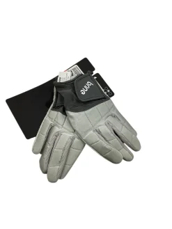 Used Brine DYNASTY GLOVES Lacrosse Gloves Womens Grey MD