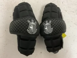 Used Brine ELBOW PADS Lacrosse Arm Pads/Guards Black SM