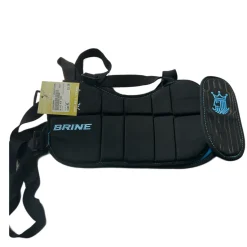 Used Brine RIB PADS Lacrosse Rib Pads Black MD
