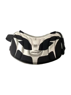 Used Brine RIB PADS Lacrosse Rib Pads Black Junior