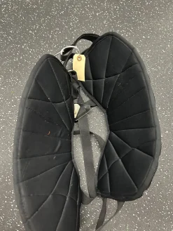 Used Brine SPARTAN Lacrosse Rib Pads Black LG