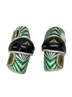 Used Brine THRILLER Lacrosse Arm Pads/Guards Green S/M