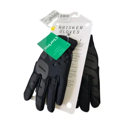 Used BRISKER 100 BIKER GLOVES Junior Gloves Black 7 1/2"