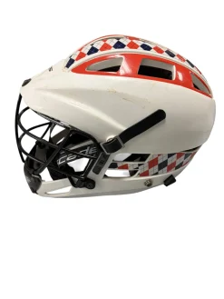 Used Cascade ADJUSTABLE HELMET YOUTH Lacrosse Helmet None S/M