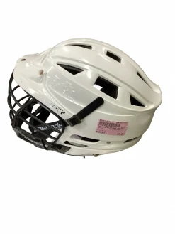 Used Cascade ADJUTABLE CPV-R Lacrosse Helmet White S/M
