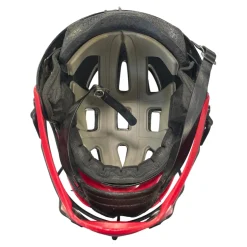 Used Cascade BLACK HELMET Lacrosse Helmet Black SM
