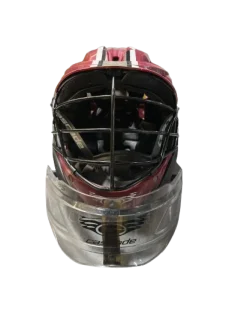 Used Cascade CACADE LAX HELMET XRS Lacrosse Helmet Maroon MD