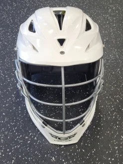 Used Cascade CASCADE R Lacrosse Helmet White One Size