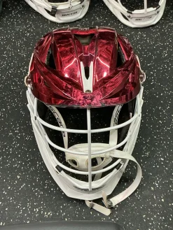 Used Cascade CASCADE XRS Lacrosse Helmet Red One Size