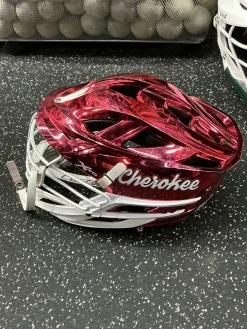 Used Cascade CASCADE XRS Lacrosse Helmet Red One Size