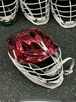Used Cascade CASCADE XRS Lacrosse Helmet Red One Size