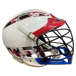 Used Cascade CPV Lacrosse Helmet White One Size