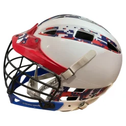 Used Cascade CPV Lacrosse Helmet White One Size