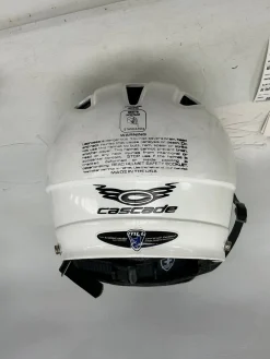 Used Cascade CPV Lacrosse Helmet White Fits all