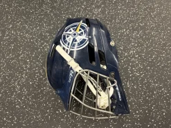 Used Cascade CPV R Lacrosse Helmet Navy Blue M/L