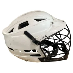 Used Cascade CPVR HELMET Lacrosse Helmet White One Size