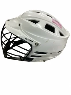 Used Cascade CPV-R Lacrosse Helmet White Fits all