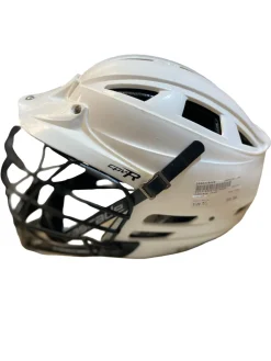 Used Cascade CPVR Lacrosse Helmet White M/L