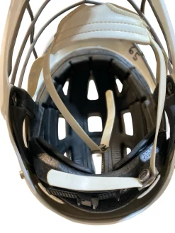 Used Cascade CPVR Lacrosse Helmet White M/L