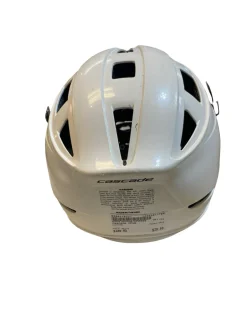 Used Cascade CPVR Lacrosse Helmet White MD