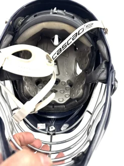 Used Cascade CPXR Lacrosse Helmet Navy Blue One Size