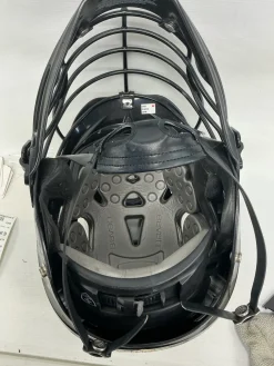 Used Cascade CPXR Lacrosse Helmet Black Fits all