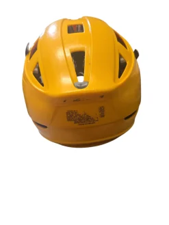 Used Cascade CPXR Lacrosse Helmet Yellow One 9Size