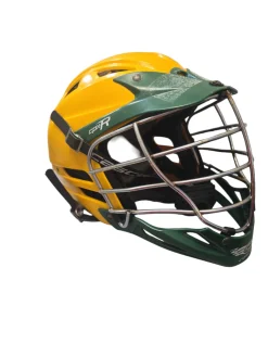 Used Cascade CPXR Lacrosse Helmet Yellow One 9Size