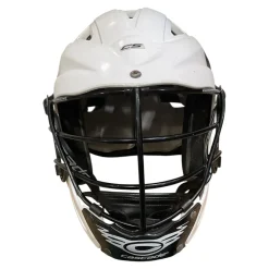 Used Cascade CS YOUTH WHITE Lacrosse Helmet White SM