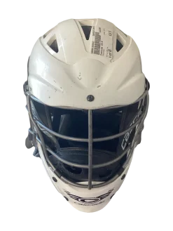 Used Cascade CS-R Lacrosse Helmet White One Size