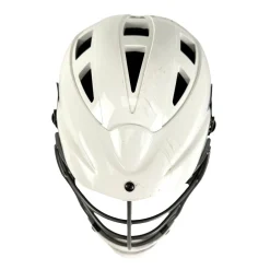 Used Cascade CS-R Lacrosse Helmet White Youth OSFM