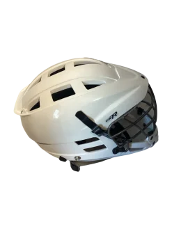 Used Cascade CS-R Lacrosse Helmet White One Size