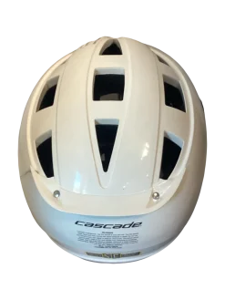 Used Cascade CS-R Lacrosse Helmet White One Size