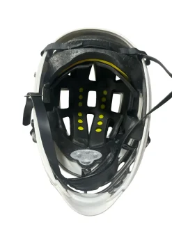 Used Cascade CS-R Lacrosse Helmet White Fits all