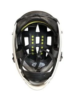 Used Cascade CS-R WHITE Lacrosse Helmet White SM