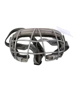 Used Cascade FACEMASK Lacrosse Facial Protect Grey LG