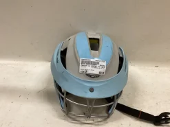 Used Cascade LX WOMENS LAX HELMET Lacrosse Facial Protect Carolina Blue Junior