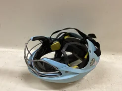 Used Cascade LX WOMENS LAX HELMET Lacrosse Facial Protect Carolina Blue Junior