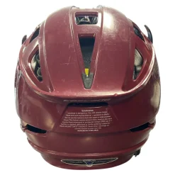 Used Cascade R Lacrosse Helmet Maroon One Size