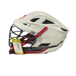Used Cascade S HELMET Lacrosse Helmet White SM