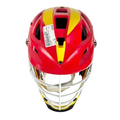 Used Cascade S Lacrosse Helmet Red One Size Fits Most