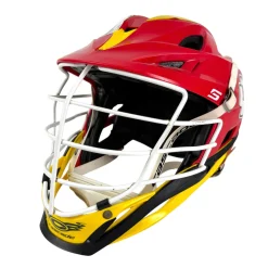 Used Cascade S Lacrosse Helmet Red One Size Fits Most
